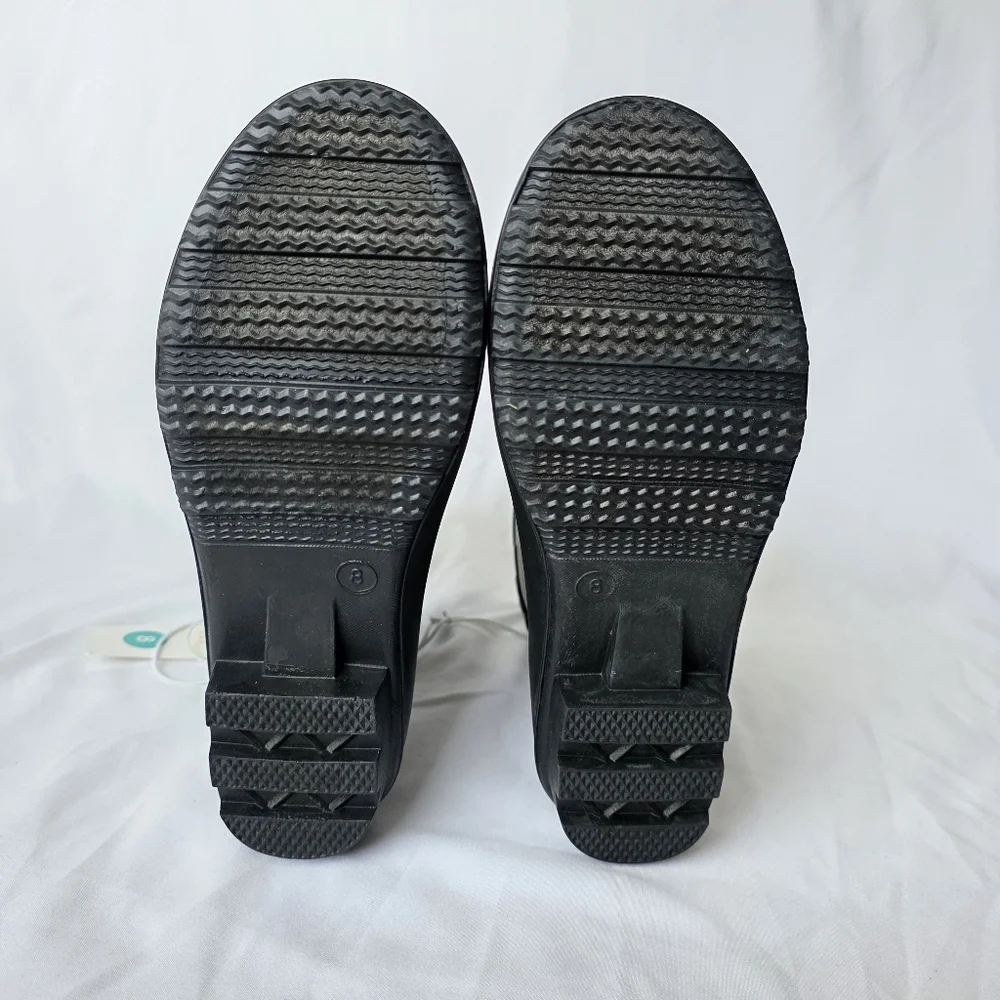 Womens Vicki Mid Calf Rain Boots | A New Day | Black NWT
